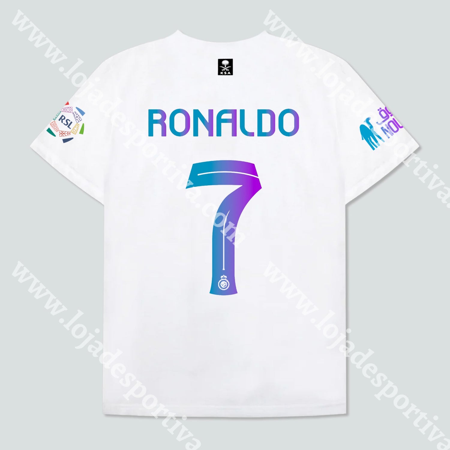 Camisola Alternativa ’ Ronaldo 7 Al - Nassr 23/24