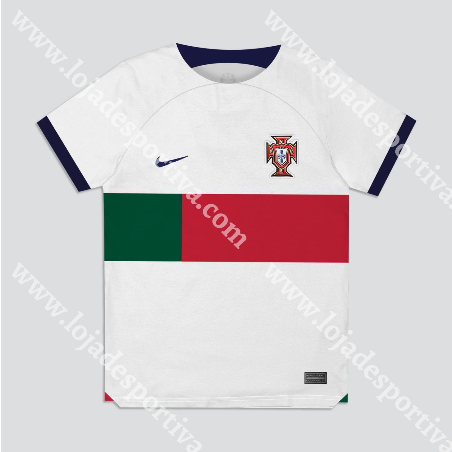 Camisola Alternativa Portugal Mundial 2022 S