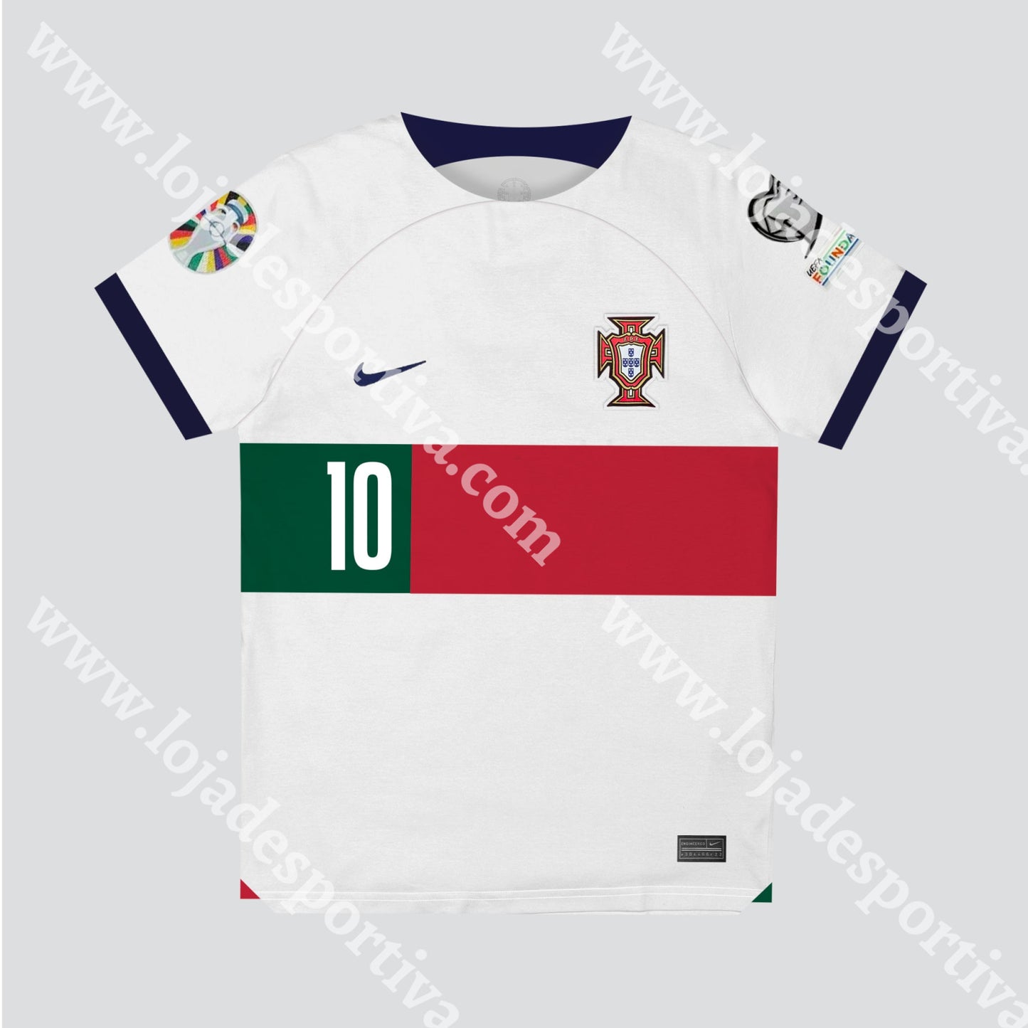 Camisola Alternativa Portugal Mundial 2022 S Camisola Futebol