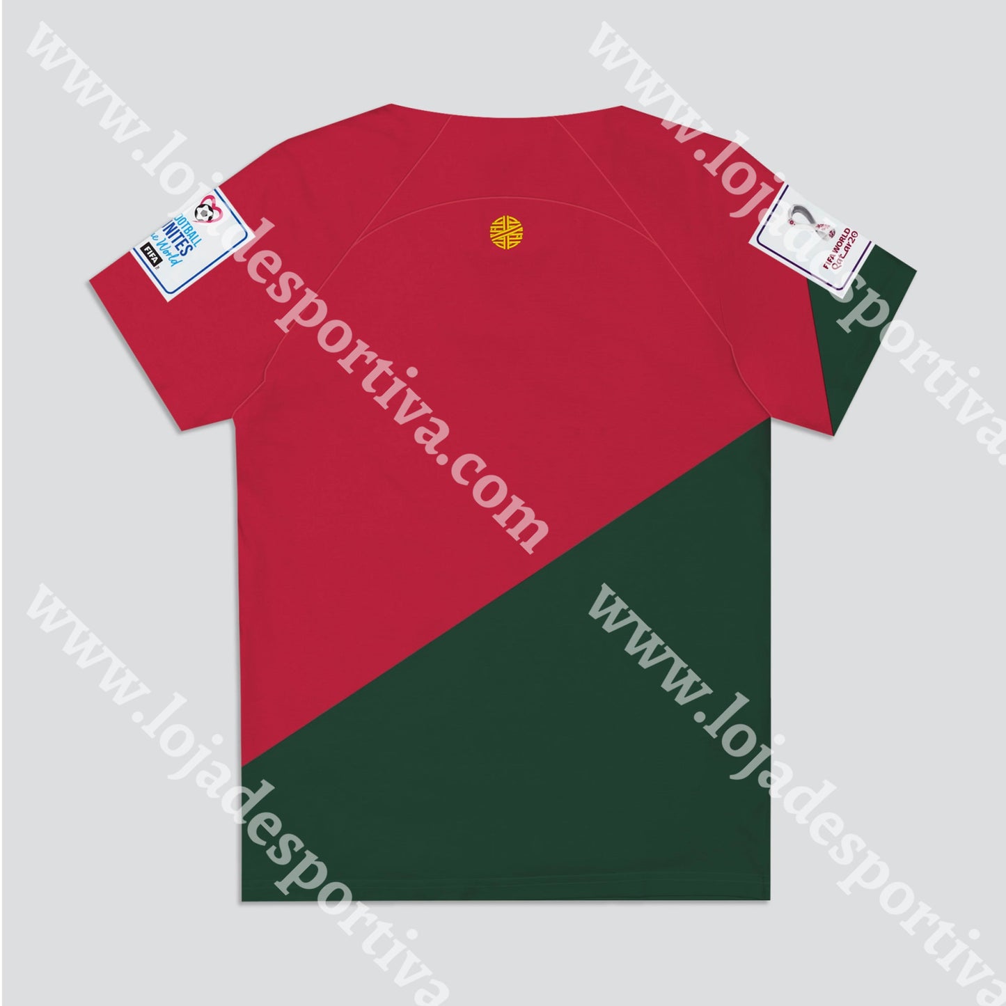 Camisola Principal Seleção Portugal 2023 Camisola Futebol