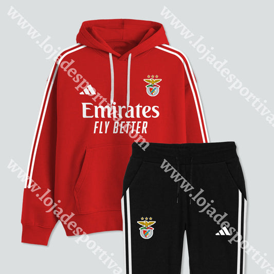 Fato Treino Fly Emirates Vermelho Sl Benfica 24/25 S