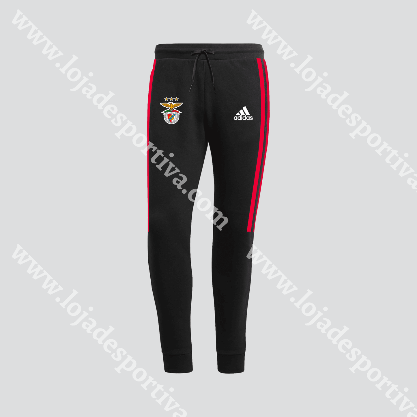 Fato Treino Sl Benfica Hoodie Preta 21/22