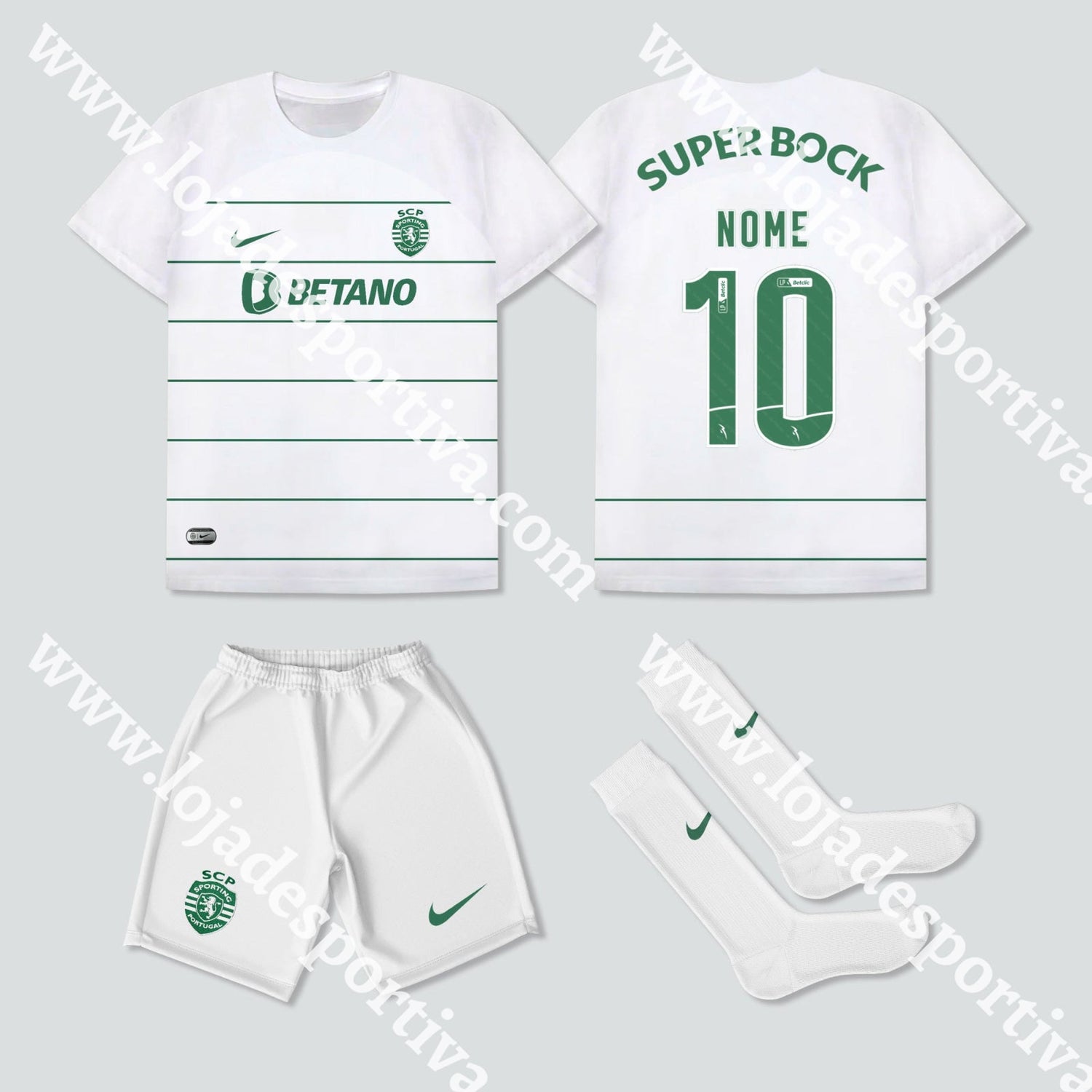 Kit Criança Alternativo Sporting Cp 23/24