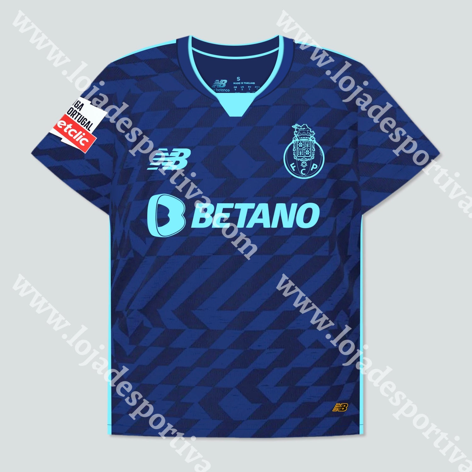 Nova Camisola 3º Equipamento Fc Porto 24/25