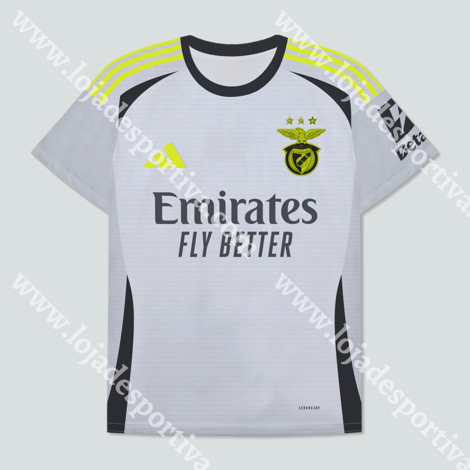 Nova Camisola 3º Equipamento Sl Benfica 24/25 S