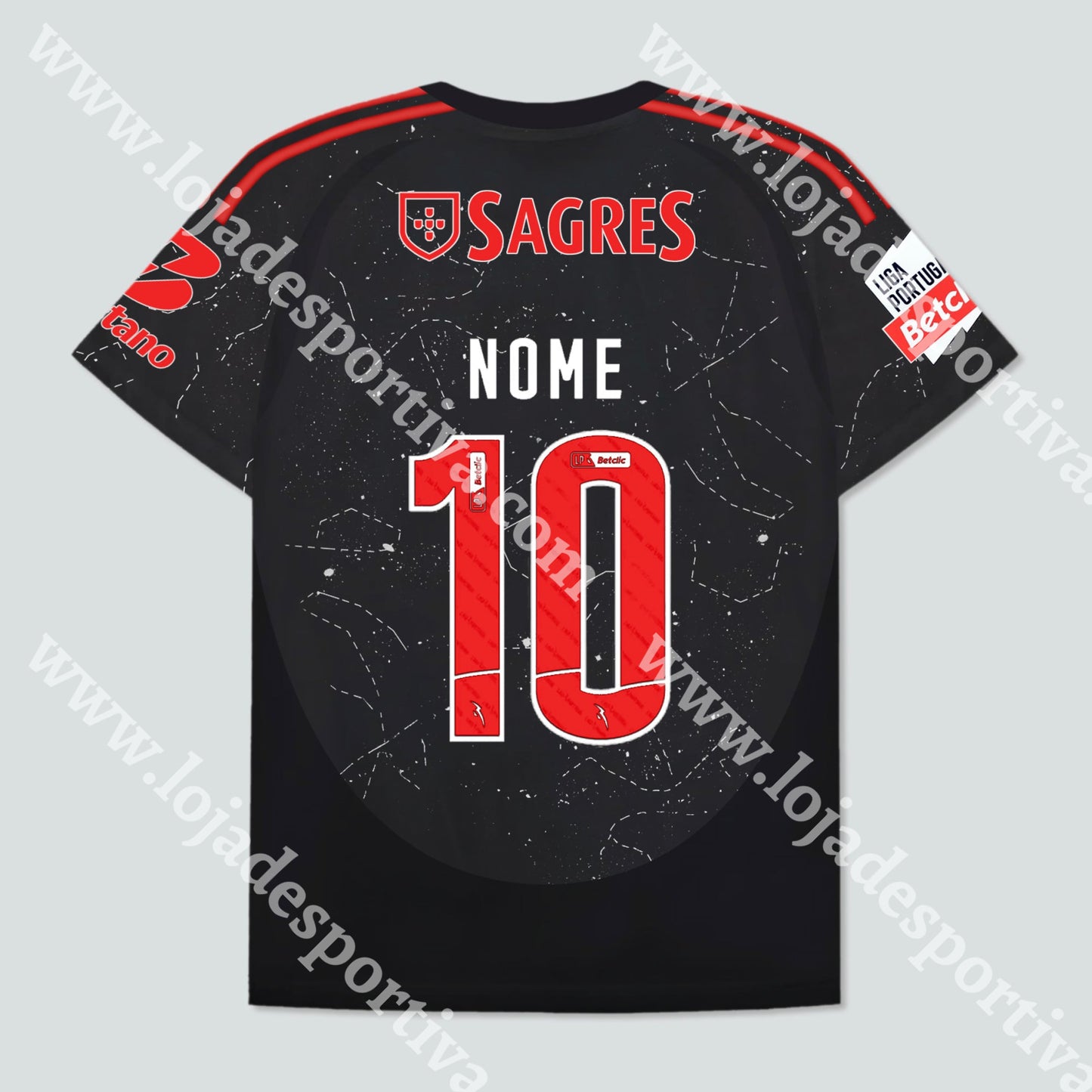 Nova Camisola Alternativa Sl Benfica 24/25