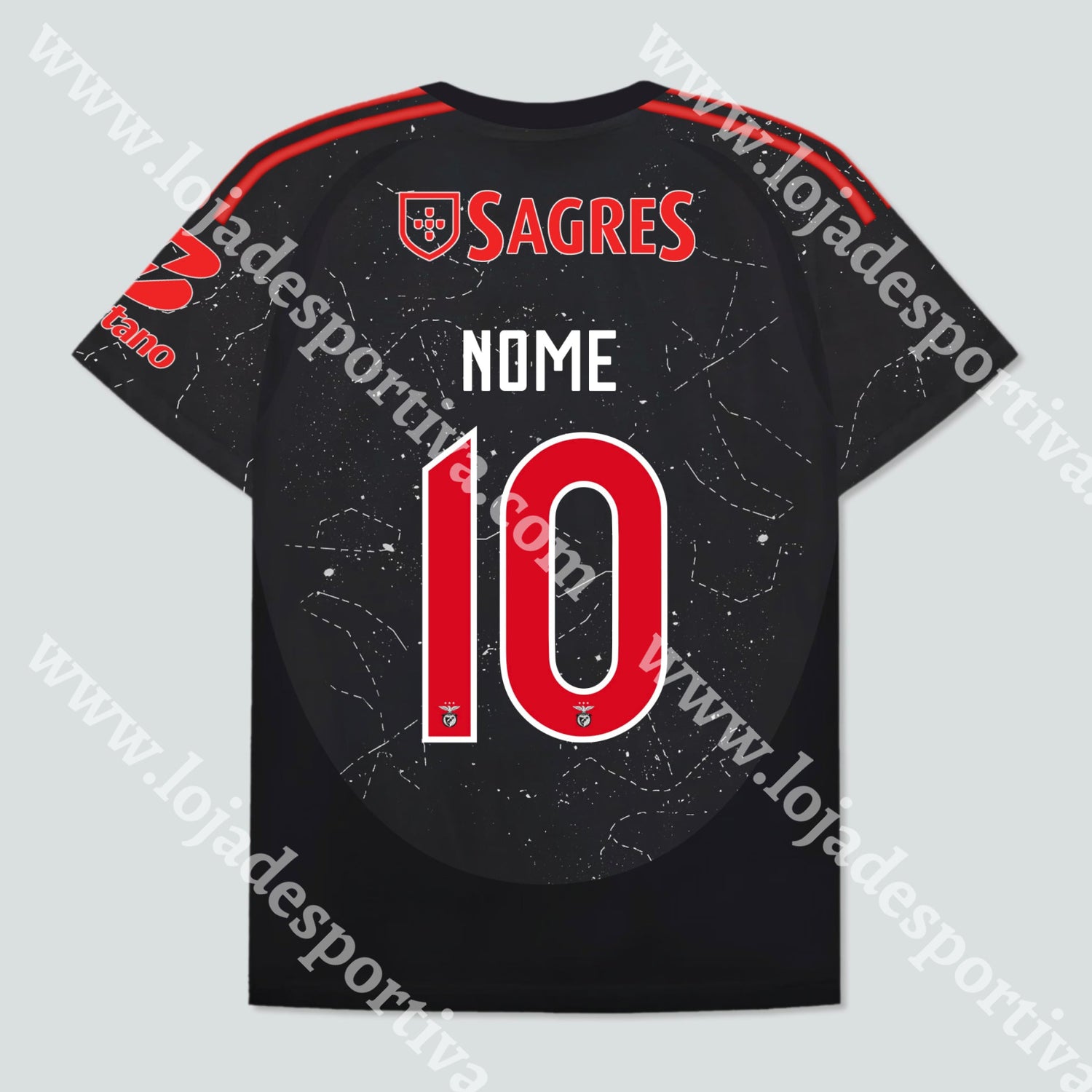 Nova Camisola Alternativa Sl Benfica 24/25