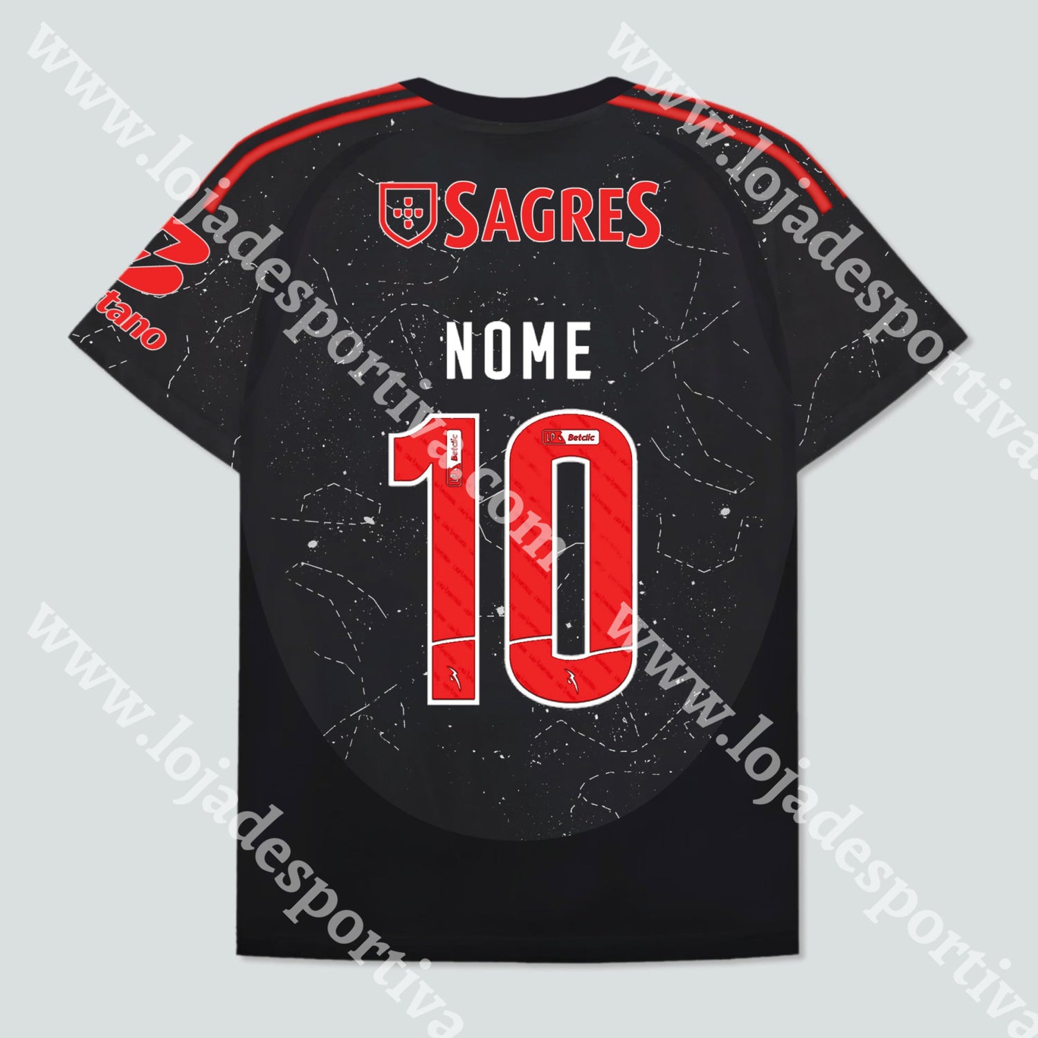 Nova Camisola Alternativa Sl Benfica 24/25