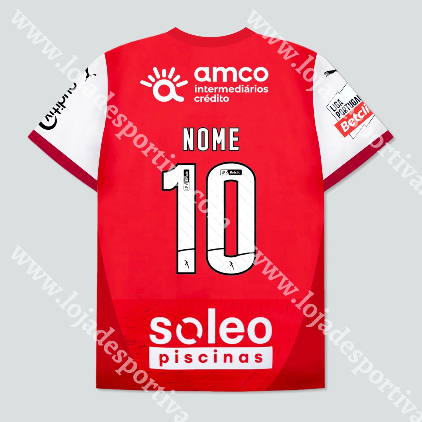 Nova Camisola Principal Sc Braga 24/25