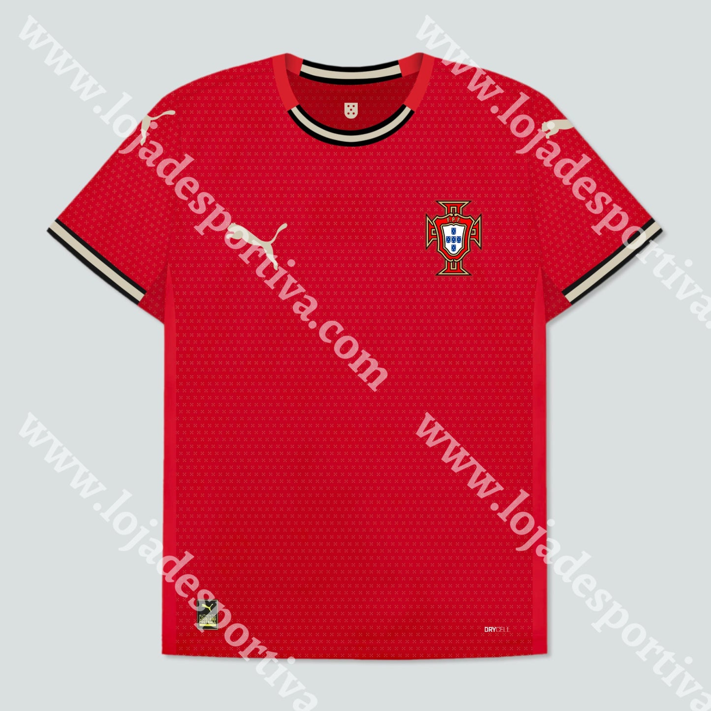 Nova Camisola Principal Seleção Portugal 2024 S Camisola Futebol