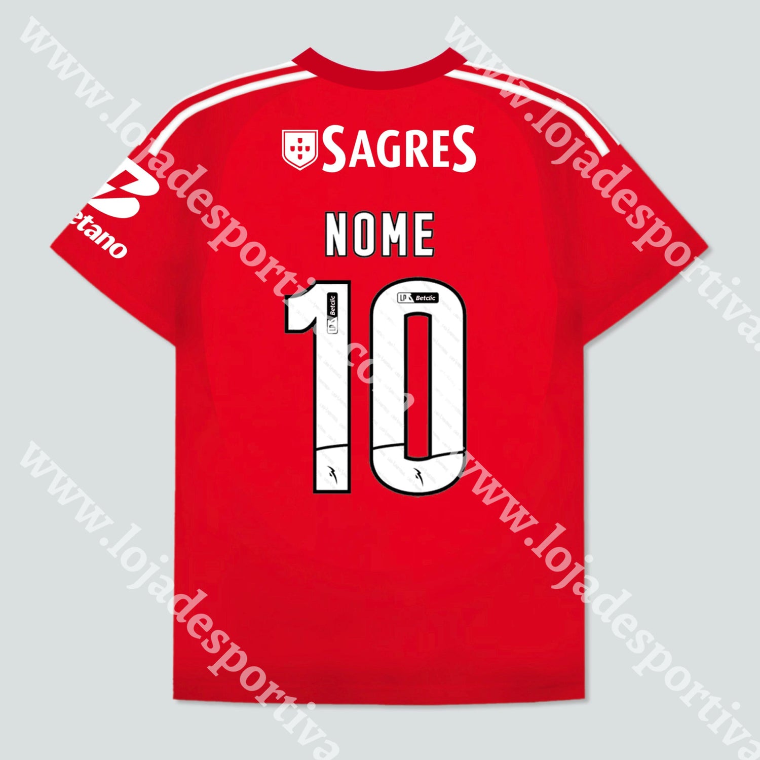 Nova Camisola Principal Sl Benfica 24/25