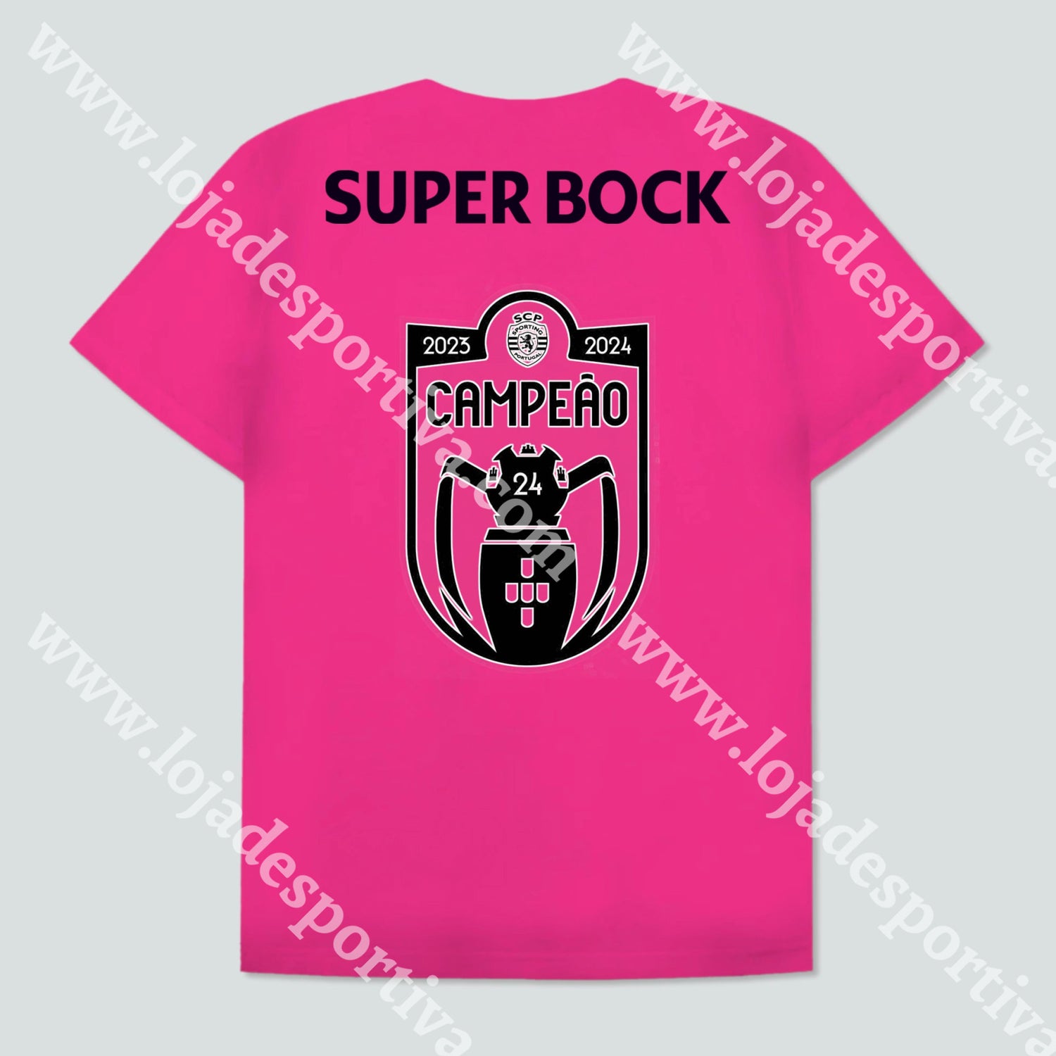 Nova Camisola Rosa Sporting Cp 24/25