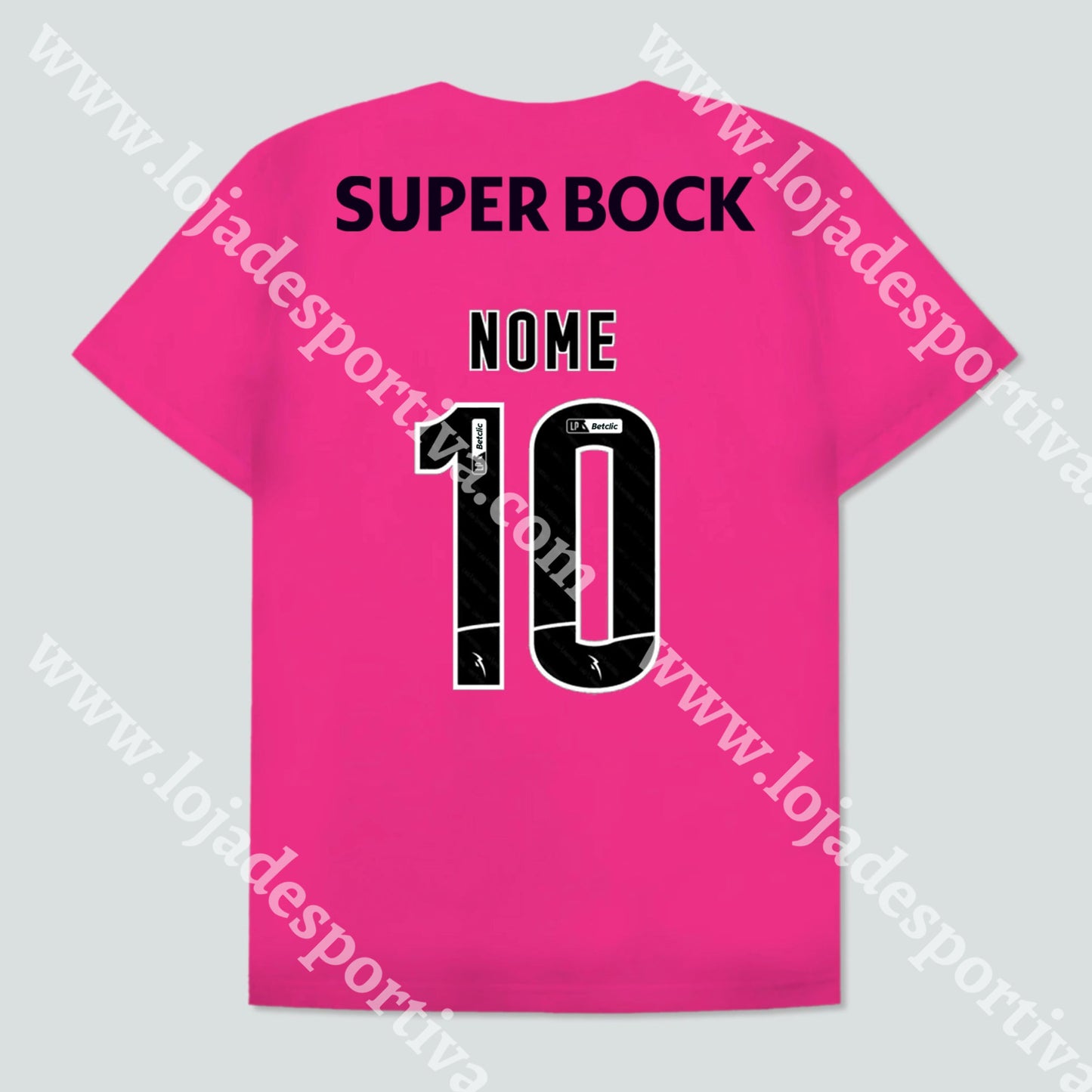 Nova Camisola Rosa Sporting Cp 24/25