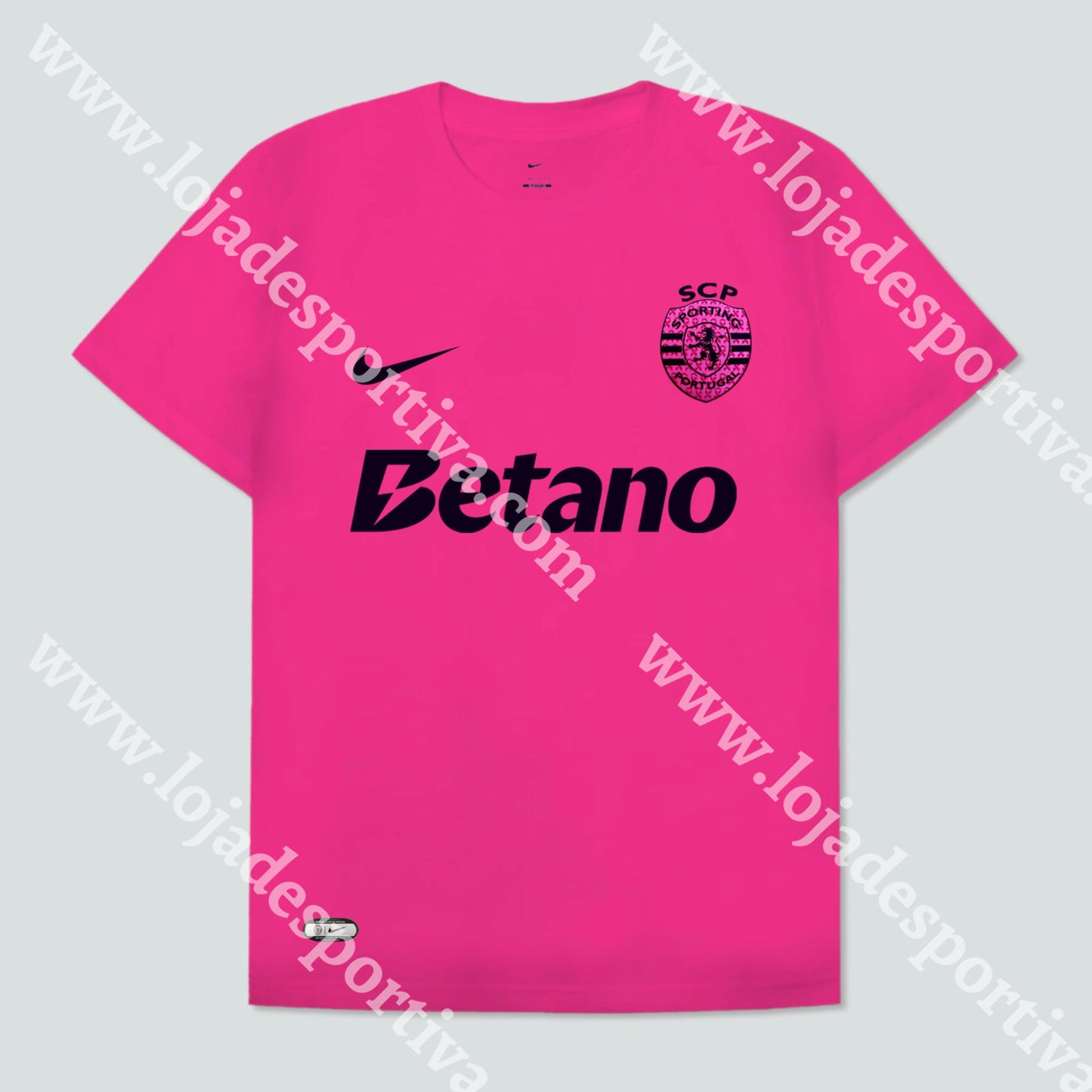 Nova Camisola Rosa Sporting Cp 24/25 S