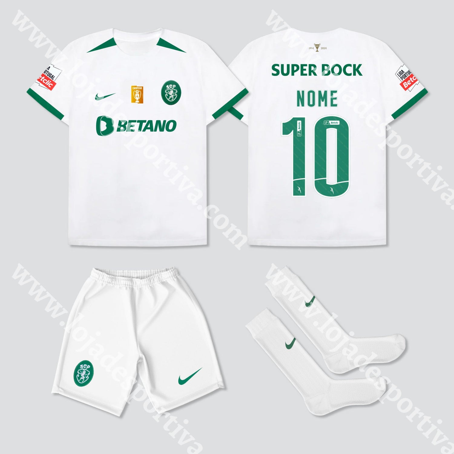 Novo Kit Criança Alternativo Sporting Cp 24/25