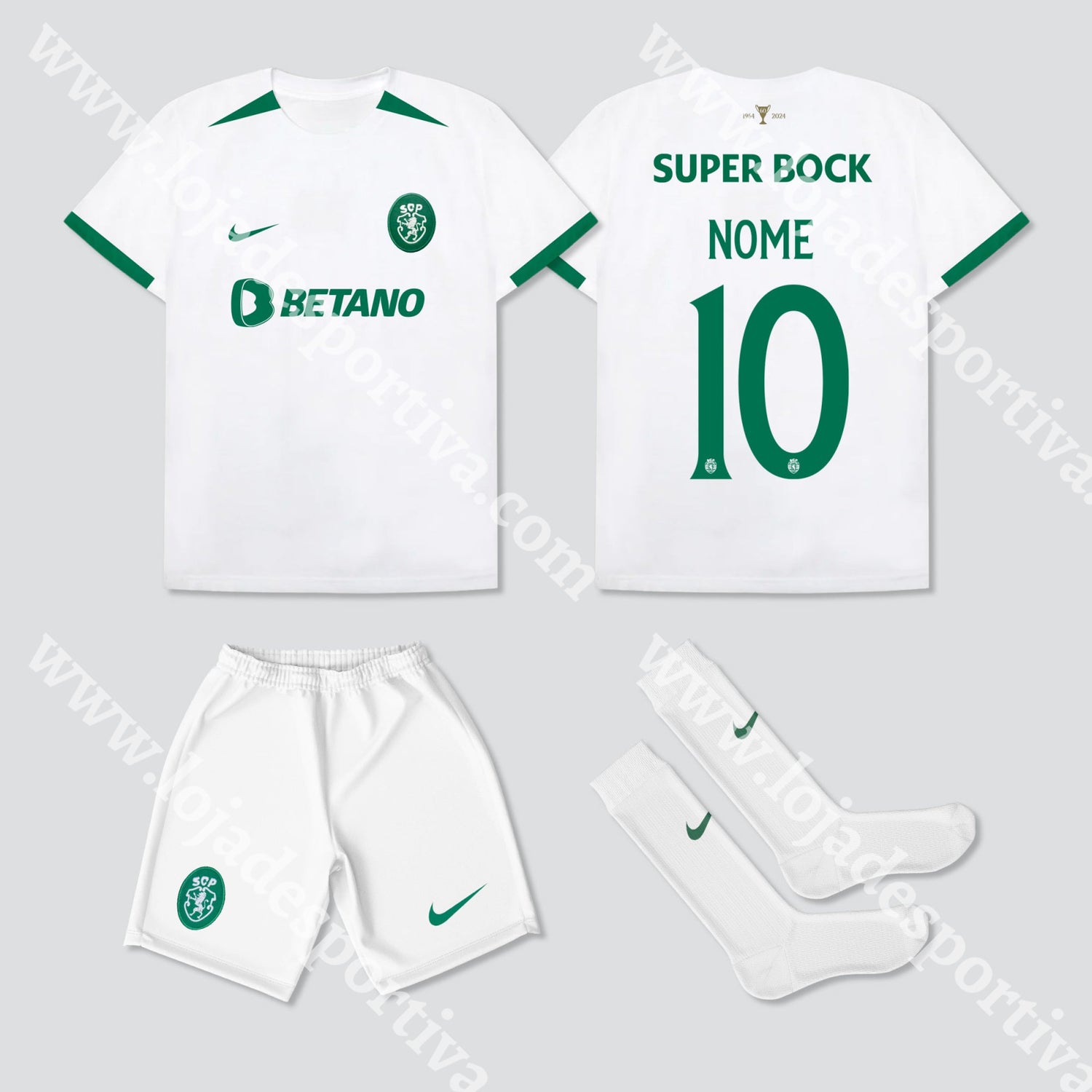 Novo Kit Criança Alternativo Sporting Cp 24/25