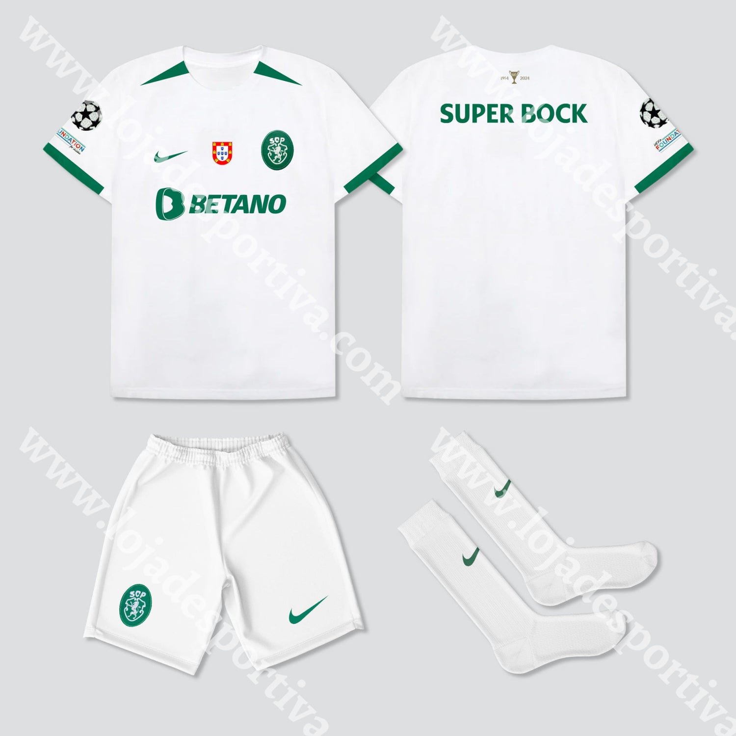 Novo Kit Criança Alternativo Sporting Cp 24/25