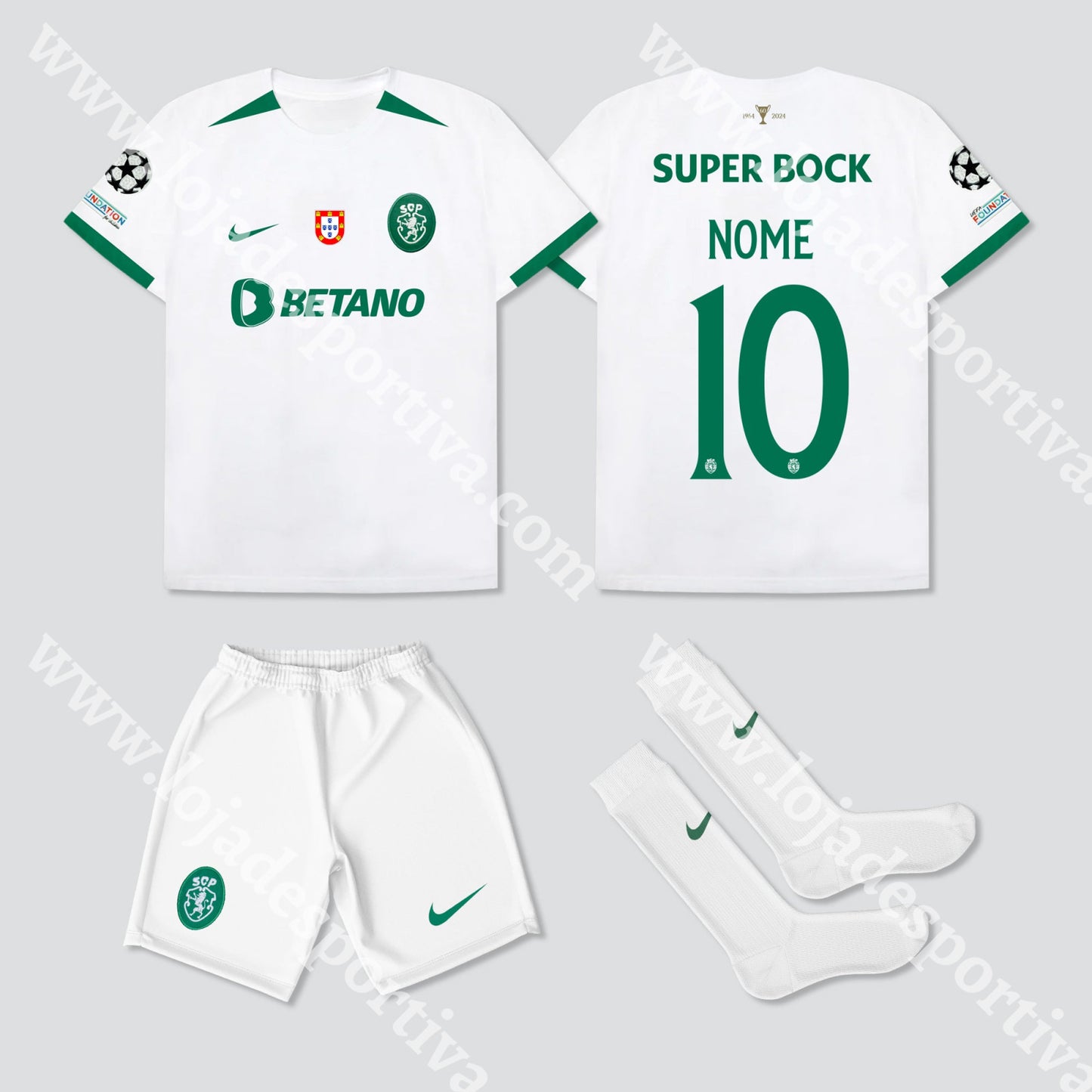 Novo Kit Criança Alternativo Sporting Cp 24/25