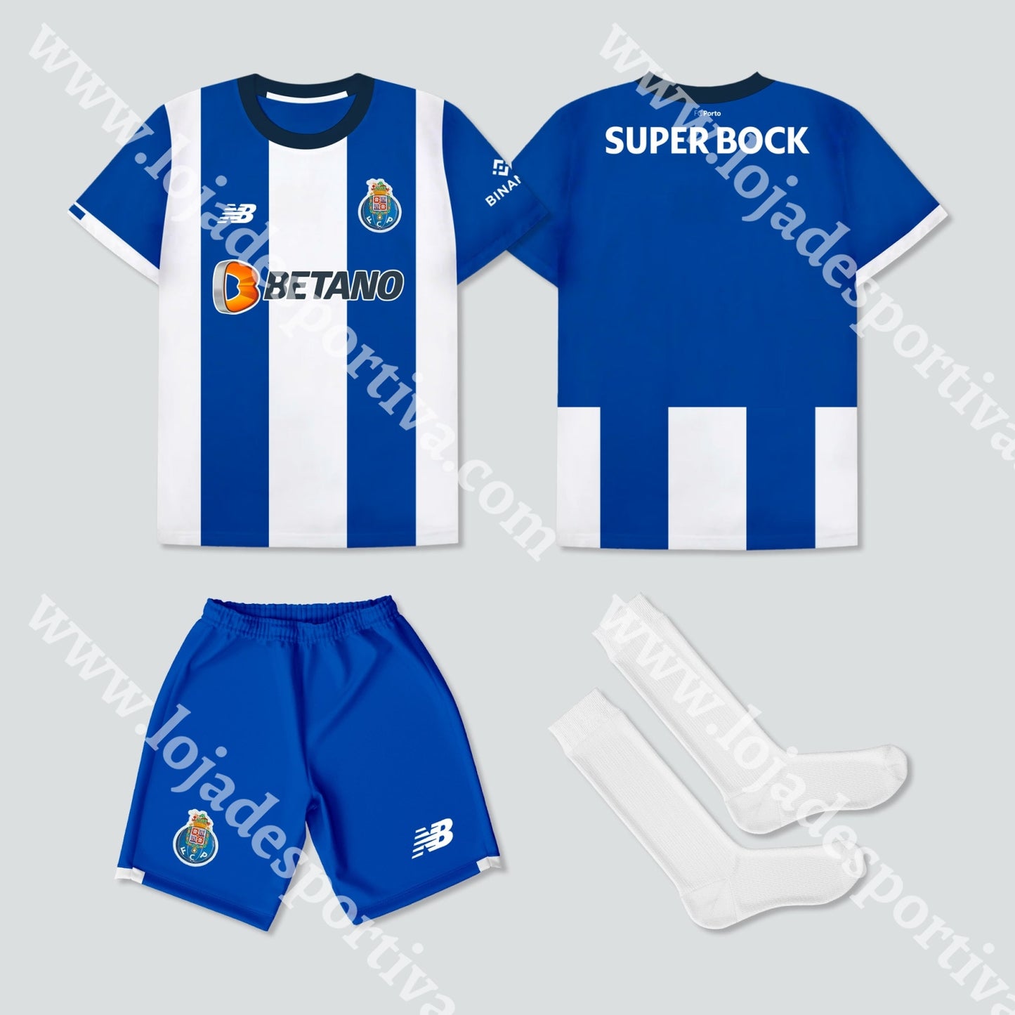 KIT CRIANÇA PRINCIPAL FC PORTO 23/24