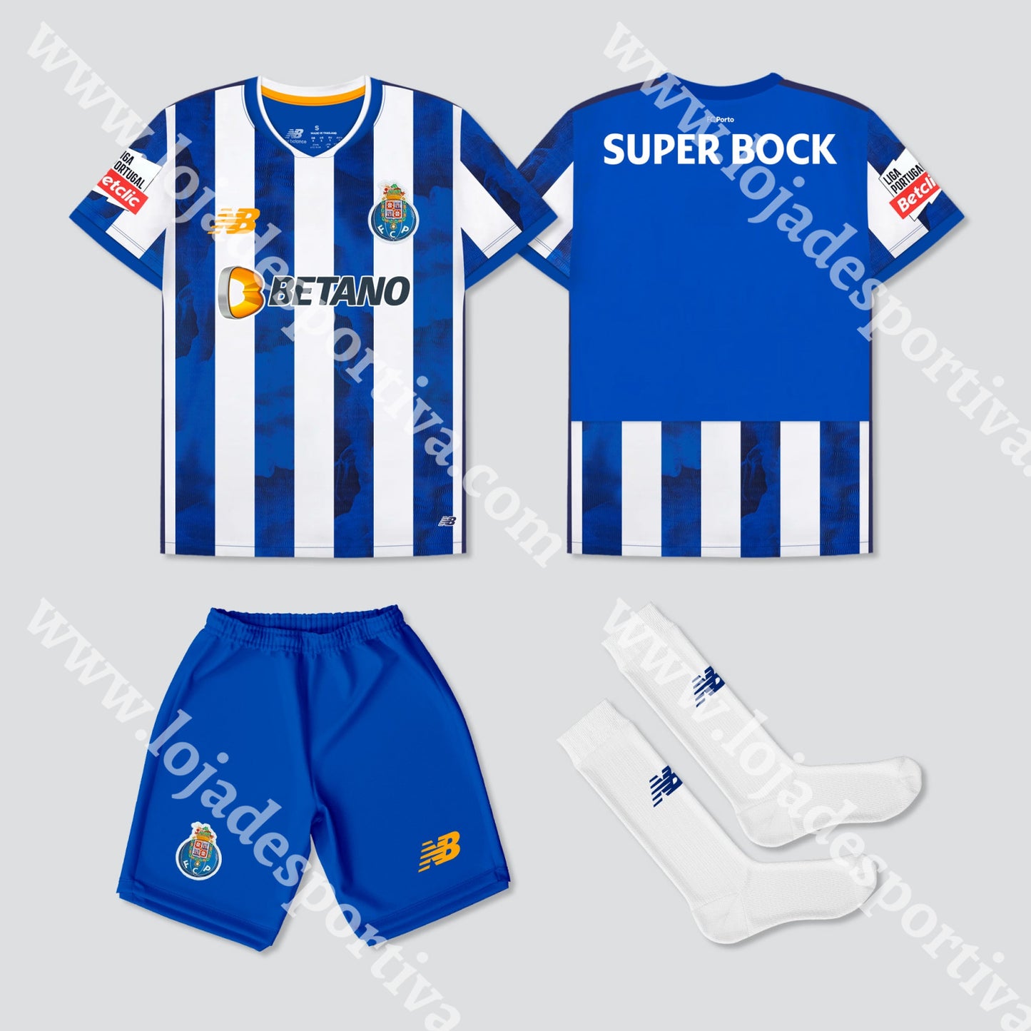 Novo Kit Criança Principal Fc Porto 24/25