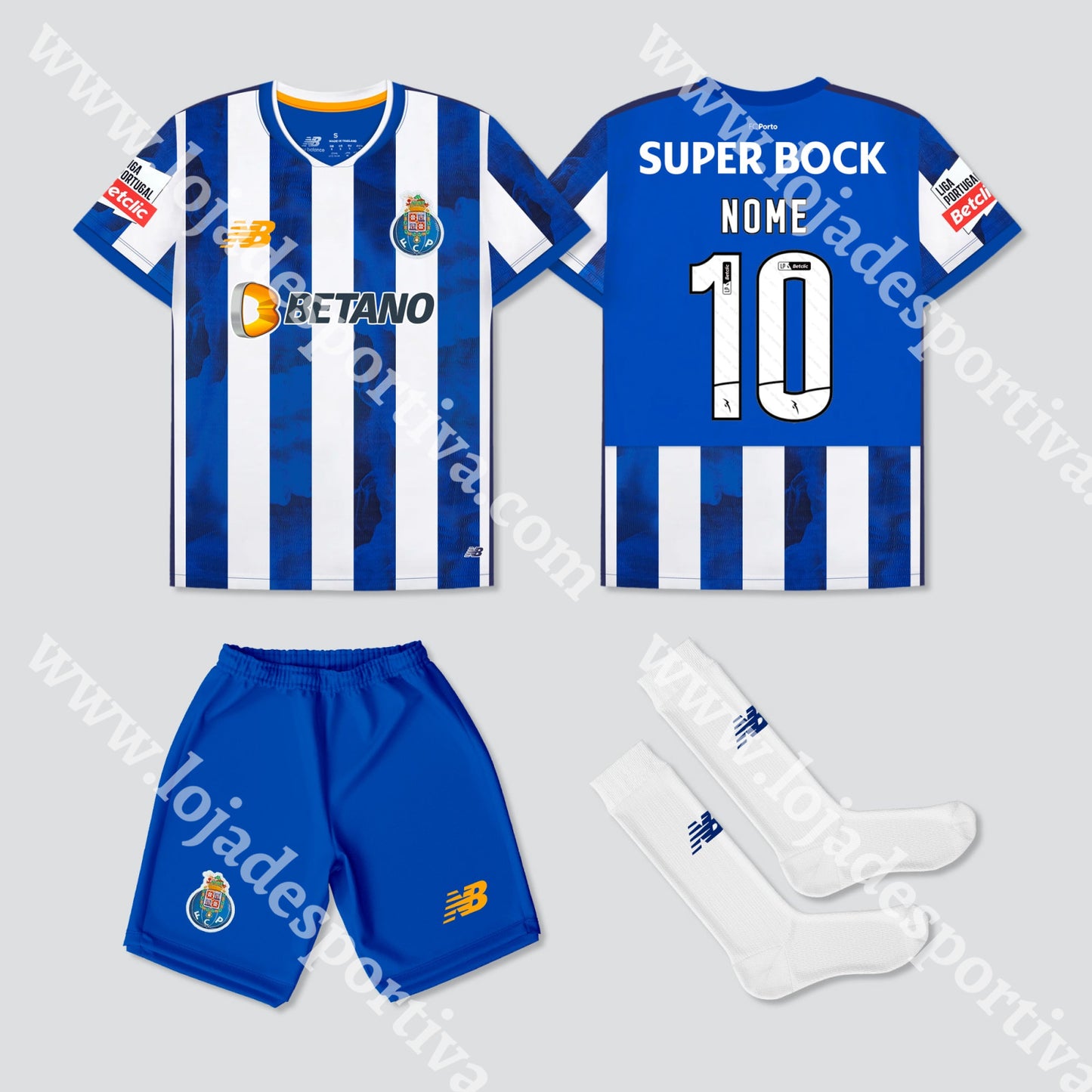 Novo Kit Criança Principal Fc Porto 24/25