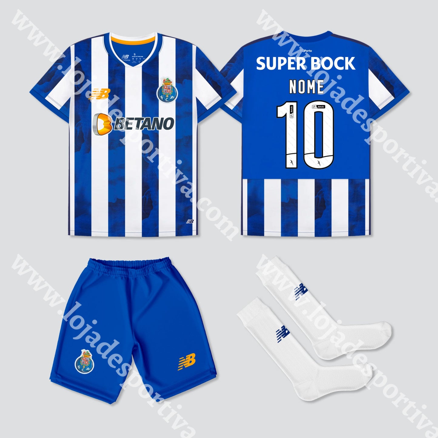 Novo Kit Criança Principal Fc Porto 24/25