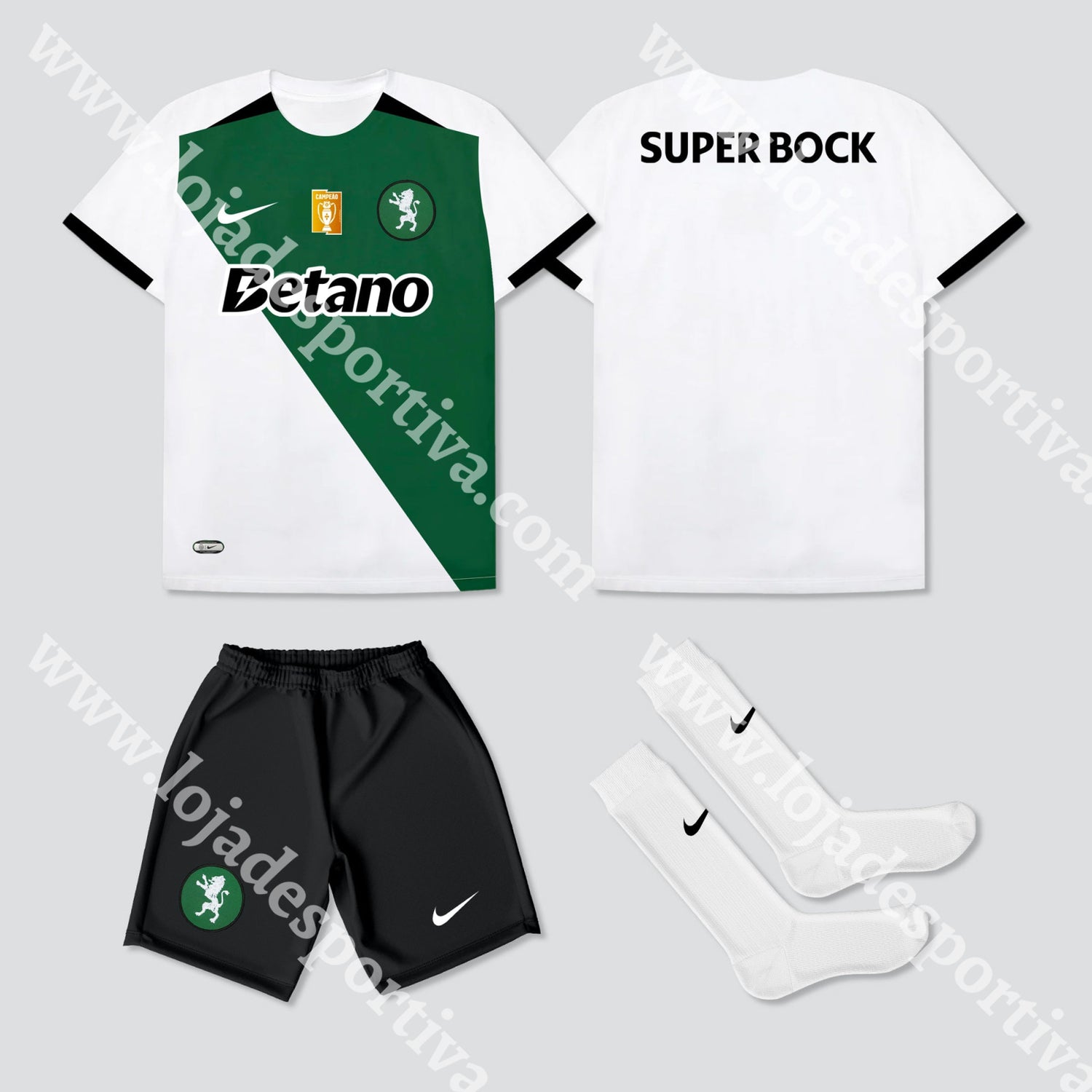 Novo Kit Criança Stromp Sporting Cp 24/25