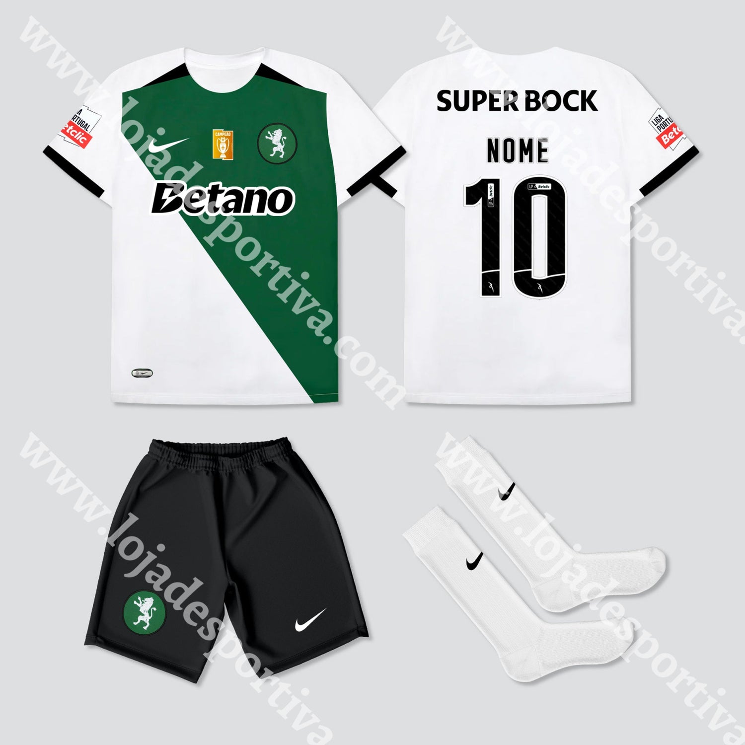 Novo Kit Criança Stromp Sporting Cp 24/25