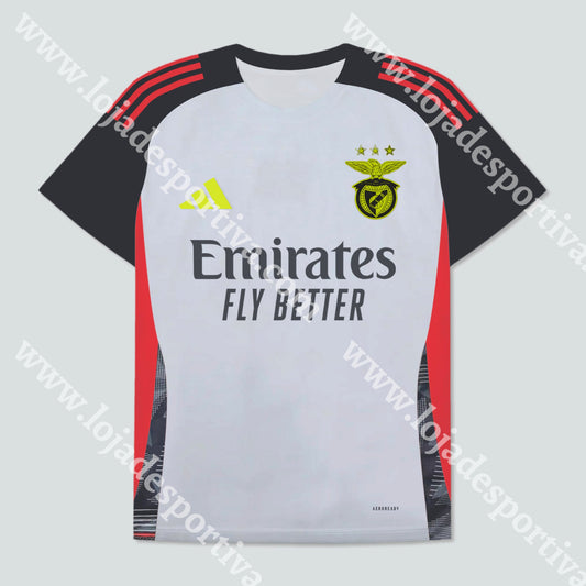 T-Shirt Aquecimento Sl Benfica 24/25 S